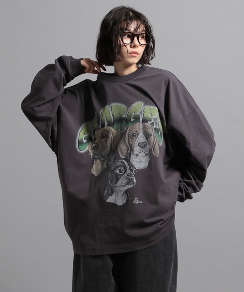 GEORGE'S（ジョージズ）の「CAT＆DOGロンT（Tシャツ/カットソー・メンズ・その他/グレー系その他/ライトグレー・MEDIUM/LARGE）」の21枚目の写真