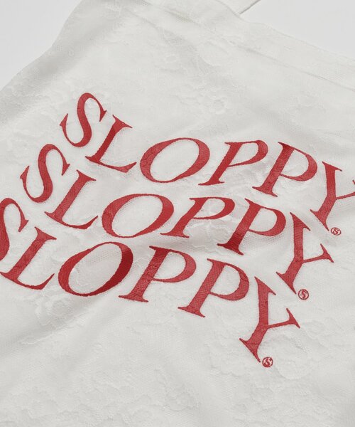 WHO'S WHO gallery(フーズフーギャラリー)の「【広島/福岡ソラリア/WEB限定】SLOPPYレーストート(トートバッグ・レディース・ホワイト・FREE)」の4枚目の写真