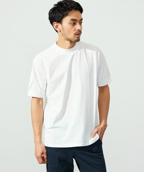 EDWIN(エドウィン)の「デニスラ モックネック Tシャツ 半袖 速乾(Tシャツ/カットソー・メンズ・グレー/ブラック/ホワイト/ブルーグリーン・MEDIUM/LARGE/X-LARGE/SMALL)」の19枚目の写真