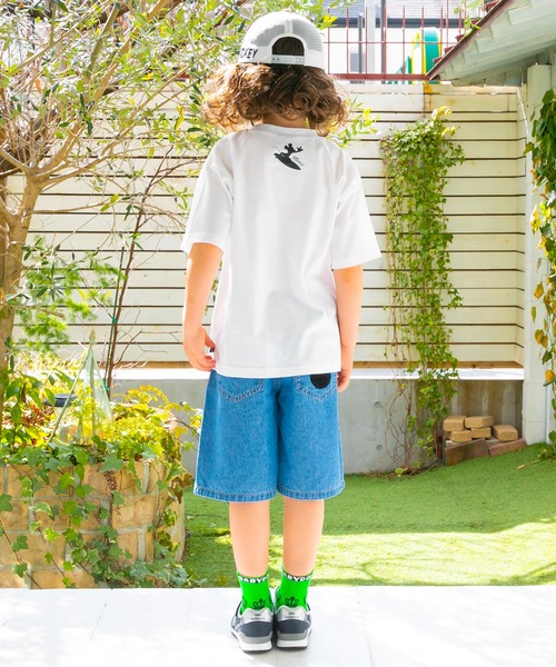 綿100％】 親子お揃い ディズニー サーフTシャツ 0539K（Tシャツ