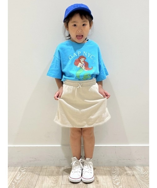 GAP(ギャップ)の「babyGap GAPロゴ ミニスカート・スコート(スカート・キッズ・グレー/ベージュ・80cm/90cm/95cm/70cm/110cm/105cm/100cm)」の5枚目の写真