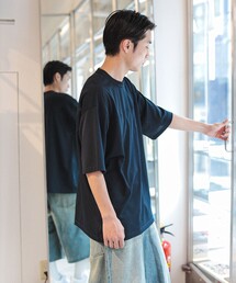 BEAMS T | BEAMS T / フットボール メッシュ Tシャツ(Tシャツ/カットソー)