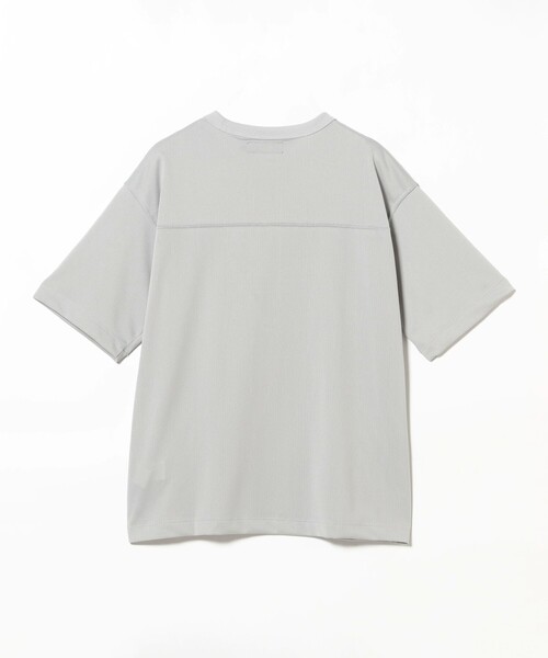 BEAMS T（ビームスティー）の「フットボール メッシュ Tシャツ（Tシャツ/カットソー・メンズ・ライトグレー/ネイビー・X-LARGE/SMALL/MEDIUM/LARGE）」の10枚目の写真