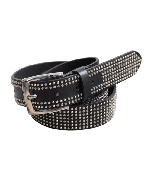 antiqua（アンティカ）の「スタッズレザーベルト（ベルト・レディース・ブラック・FREE）」の9枚目の写真