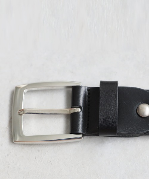 antiqua（アンティカ）の「スタッズレザーベルト（ベルト・レディース・ブラック・FREE）」の10枚目の写真
