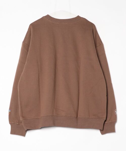 My sugar Babe（マイシュガーベイブ）の「flower logo sweat（スウェット・メンズ・ライトブラウン/スミクロ/グリーン・LARGE/MEDIUM/X-LARGE）」の4枚目の写真