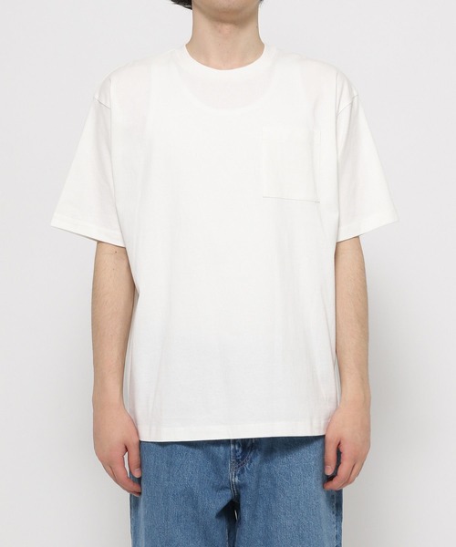 坊★goa Tシャツ★美品9号　ベージュ セール】ポケットTシャツ（Tシャツ/カットソー）｜FOUND GOOD