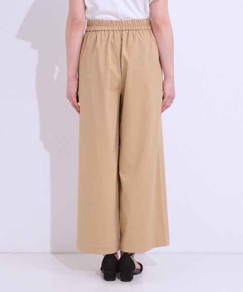 DRESKIP（ドレスキップ）の「【高レビュー/S-LL/ひんやり】ゴールドパーツがアクセント ストレッチワイドパンツ（その他パンツ・レディース・ナチュラル/ベージュ/ブラック/カーキ/ダークオリーブ・02/04/01/03）」の13枚目の写真
