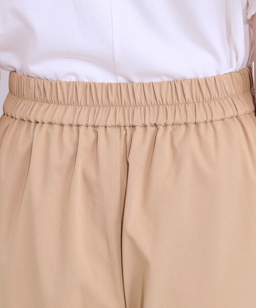 DRESKIP（ドレスキップ）の「【高レビュー/S-LL/ひんやり】ゴールドパーツがアクセント ストレッチワイドパンツ（その他パンツ・レディース・ナチュラル/ベージュ/ブラック/カーキ/ダークオリーブ・02/04/01/03）」の11枚目の写真