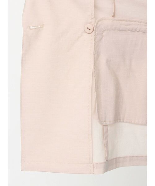 LAGUNAMOON（ラグナムーン）の「ベルトセットハーフスリーブジャケット（テーラードジャケット・レディース・ベージュ/モカ・FREE）」の15枚目の写真