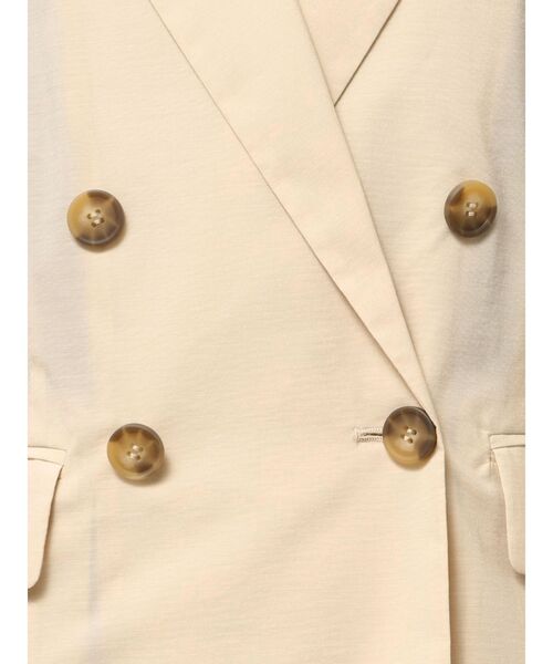 LAGUNAMOON（ラグナムーン）の「ベルトセットハーフスリーブジャケット（テーラードジャケット・レディース・ベージュ/モカ・FREE）」の20枚目の写真