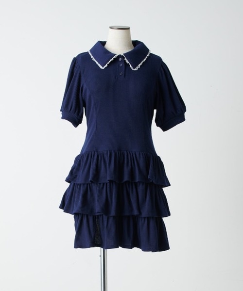 OLIVE des OLIVE ティアードミニカットワンピ ティアードミニカットワンピ（ワンピース）｜OLIVE des OLIVE