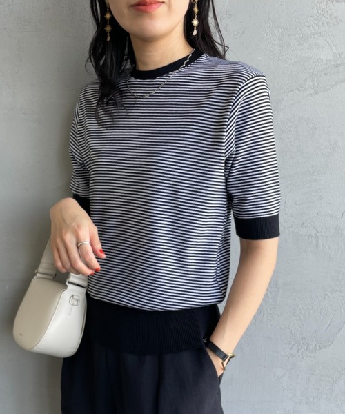GICIPI/ジチピ] ARGENTO ショートスリーブニットソー（ニット