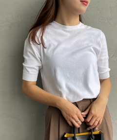 追加GIZA フライスTシャツ（Tシャツ/カットソー）｜Deuxieme
