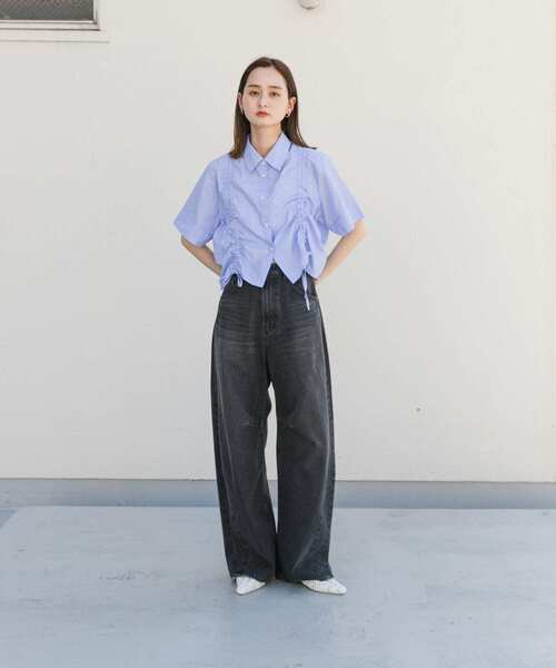 SENSE OF PLACE by URBAN RESEARCH（センスオブプレイスバイアーバンリサーチ）の「コードアミポインテッドサンダル（サンダル・レディース・オフホワイト/ブラック・LARGE/MEDIUM/SMALL）」の6枚目の写真