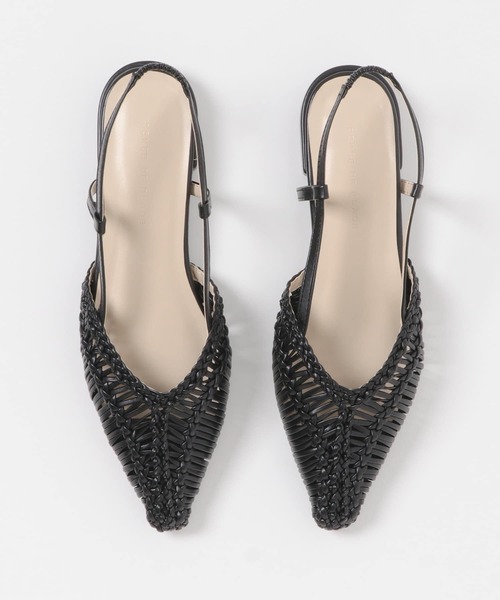 SENSE OF PLACE by URBAN RESEARCH（センスオブプレイスバイアーバンリサーチ）の「コードアミポインテッドサンダル（サンダル・レディース・オフホワイト/ブラック・LARGE/MEDIUM/SMALL）」の19枚目の写真