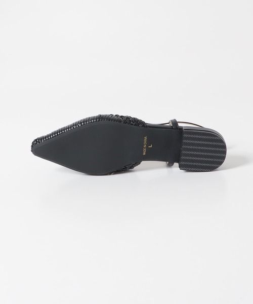 SENSE OF PLACE by URBAN RESEARCH（センスオブプレイスバイアーバンリサーチ）の「コードアミポインテッドサンダル（サンダル・レディース・オフホワイト/ブラック・LARGE/MEDIUM/SMALL）」の21枚目の写真