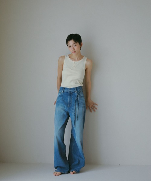 CASA FLINE - CASA FLINE フォックスハイネックニットトップス　ピンク　free CASA FLINE - FOX HIGH NECK KNIT TOPS / フォックスハイネック