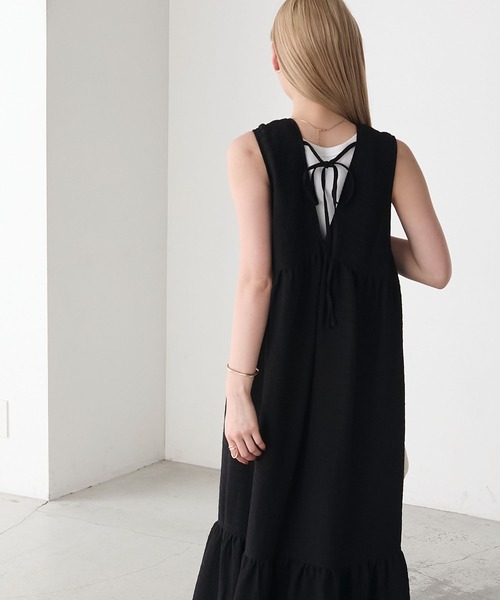 euw / ワンピースとタンクトップのセット カップ付き アメスリ タンクトップ ワンピース MONO-MART LADY'S