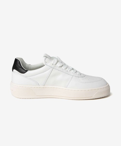 STUART WEITZMAN(スチュアートワイツマン)の「STUART WEITZMAN SW COURTSIDE LOGO SNEAKER スチュアート・ワイツマン コートサイドロゴスニーカー スニーカー(スニーカー・レディース・ホワイト×ブラック・36/38/35/37)」の9枚目の写真