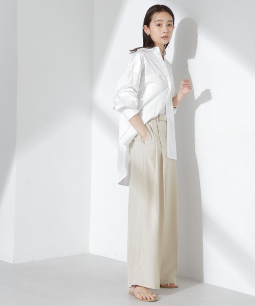 NANO UNIVERSE maison de robe a japan パンツ セール】ツータックパンツ（その他パンツ）｜NANO universe