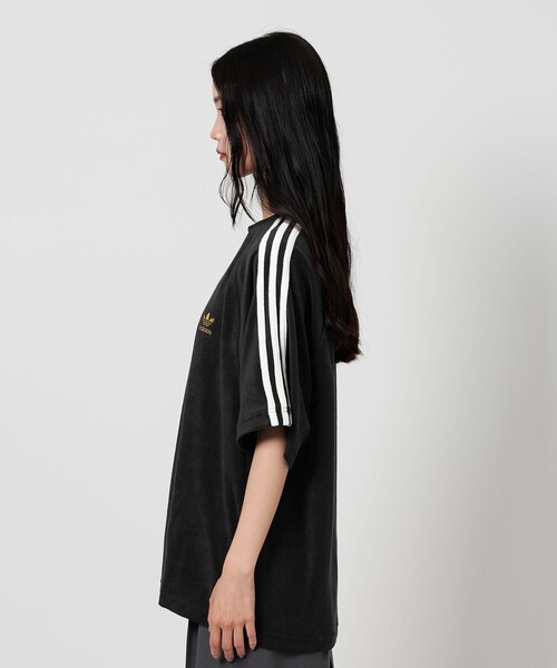 【adidas Originals 】スリム Tシャツ ＆ ショート Set ホットショット グラフィック 半袖Tシャツ HOT SHOT TEE