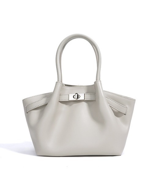 【 NiiNa / ニーナ 】高品質牛革2way ラウンドフォルム レザーバッグ（インナーポーチ付き）