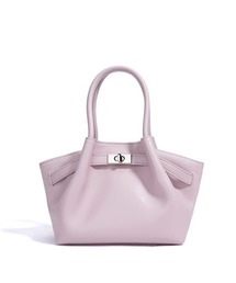 【 NiiNa / ニーナ 】高品質牛革 2way ラウンドフォルム レザーバッグ(インナーポーチ付き)
