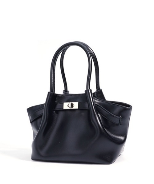 NiiNa（ニーナ）の「【 NiiNa / ニーナ 】高品質牛革  2way ラウンドフォルム レザーバッグ（インナーポーチ付き）（ショルダーバッグ・レディース・ホワイト/ブラック/ピンク/グリーン・FREE）」の19枚目の写真