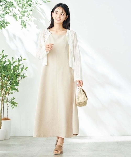 a.v.v（アーヴェヴェ）の「かごフラップハンドバッグ（かごバッグ・レディース・アイボリー/ブラック・38）」の8枚目の写真