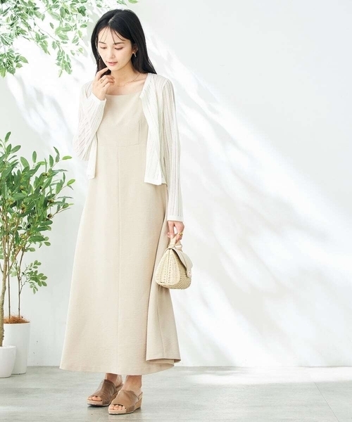 a.v.v（アーヴェヴェ）の「かごフラップハンドバッグ（かごバッグ・レディース・アイボリー/ブラック・38）」の18枚目の写真