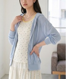 【JEMORGAN / ジェーイーモーガン】パック入り 花柄ワッフルカップ付きクレリックタンクトップ