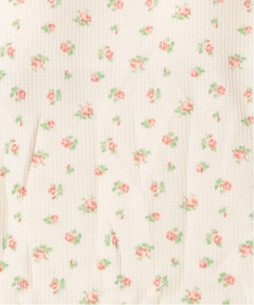 JEMORGAN(ジェーイーモーガン)の「【JEMORGAN / ジェーイーモーガン】パック入り 花柄ワッフルカップ付きクレリックタンクトップ(タンクトップ・レディース・パープル系1/ピンク系1/ブルー系1/ピンク系2・FREE)」の8枚目の写真