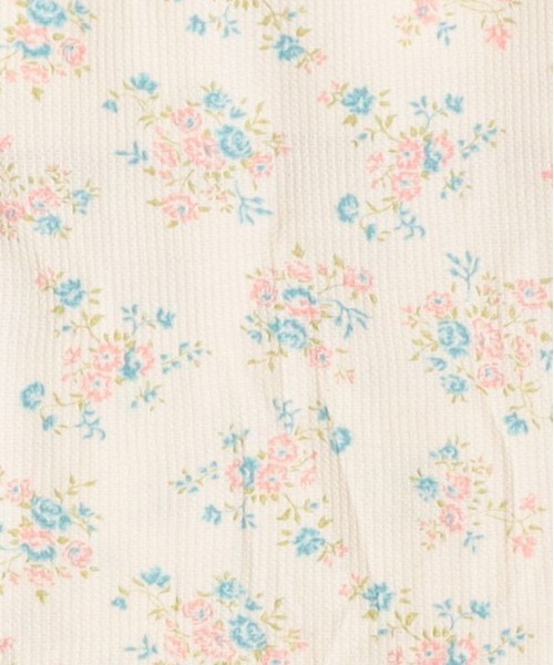 JEMORGAN(ジェーイーモーガン)の「【JEMORGAN / ジェーイーモーガン】パック入り 花柄ワッフルカップ付きクレリックタンクトップ(タンクトップ・レディース・パープル系1/ピンク系1/ブルー系1/ピンク系2・FREE)」の9枚目の写真
