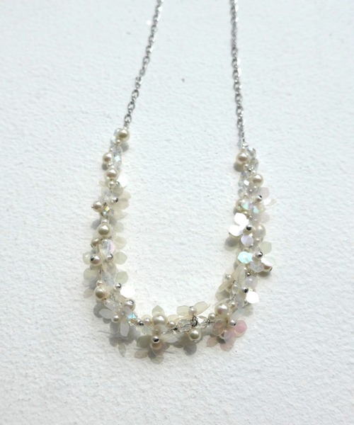 Dorry Doll(ドリードール)の「小花モチーフネックレス(ネックレス・レディース・シルバー/ゴールド・FREE)」の7枚目の写真