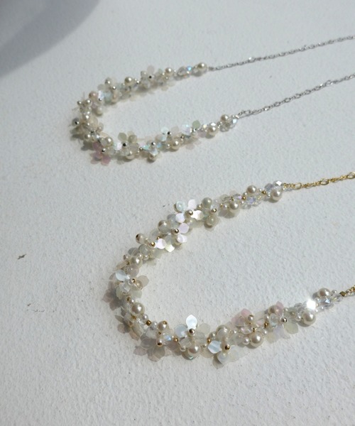 Dorry Doll(ドリードール)の「小花モチーフネックレス(ネックレス・レディース・シルバー/ゴールド・FREE)」の11枚目の写真