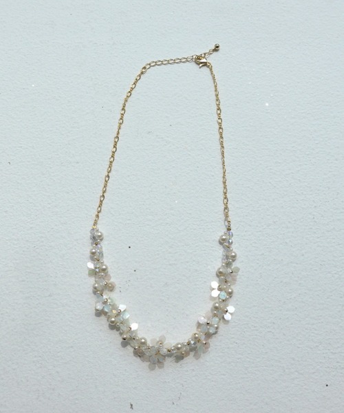 Dorry Doll(ドリードール)の「小花モチーフネックレス(ネックレス・レディース・シルバー/ゴールド・FREE)」の17枚目の写真