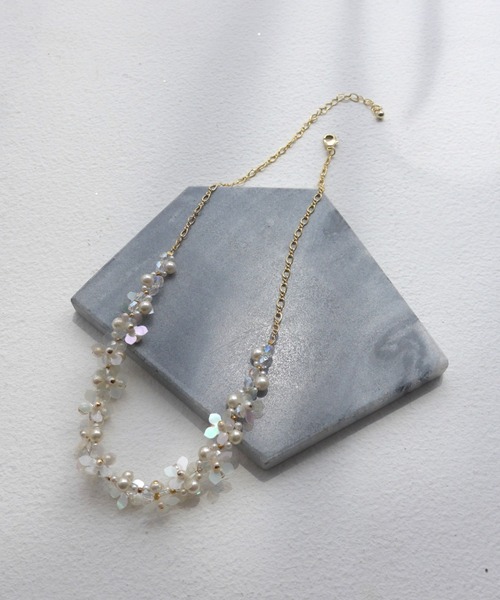 Dorry Doll(ドリードール)の「小花モチーフネックレス(ネックレス・レディース・シルバー/ゴールド・FREE)」の16枚目の写真