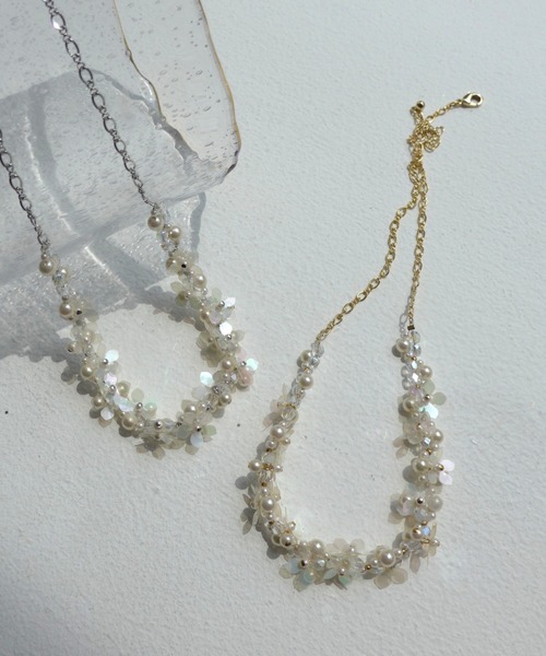 Dorry Doll(ドリードール)の「小花モチーフネックレス(ネックレス・レディース・シルバー/ゴールド・FREE)」の14枚目の写真