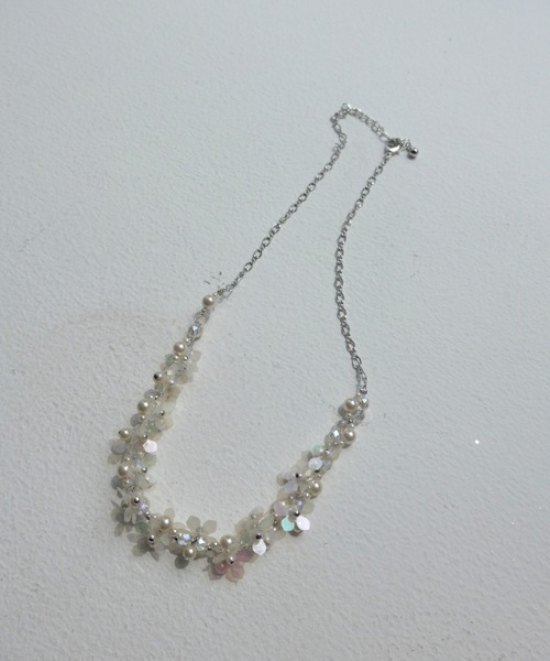 Dorry Doll(ドリードール)の「小花モチーフネックレス(ネックレス・レディース・シルバー/ゴールド・FREE)」の9枚目の写真