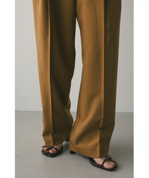 STYLEMIXER（スタイルミキサー）の「【大人気】ベーシックツータックパンツ（スラックス・レディース・アイボリー/グレー/ブラック/ベージュ・SMALL/MEDIUM/LARGE/X-SMALL）」の7枚目の写真