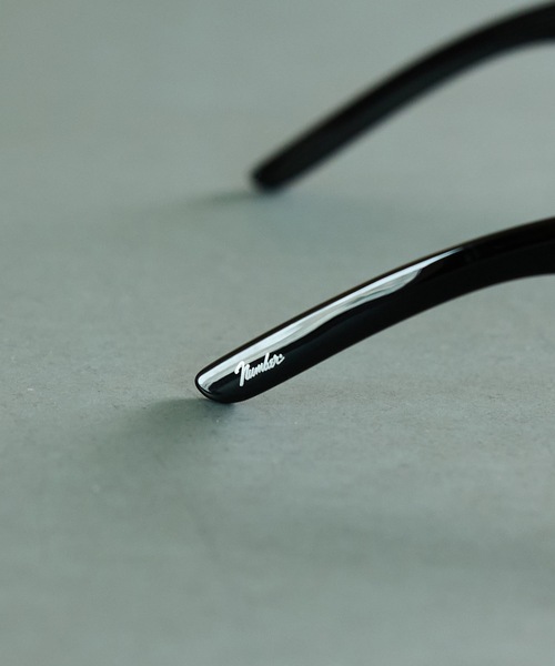 NUMBER (N)INE（ナンバーナイン）の「WELLINGTON SUNGLASSES / ウェリントン サングラス - UVカット -（サングラス・メンズ・クリア/ブラック・FREE）」の8枚目の写真