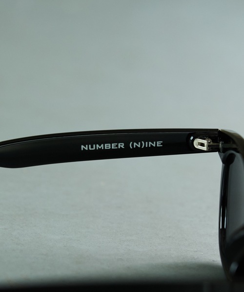 NUMBER (N)INE（ナンバーナイン）の「WELLINGTON SUNGLASSES / ウェリントン サングラス - UVカット -（サングラス・メンズ・クリア/ブラック・FREE）」の7枚目の写真
