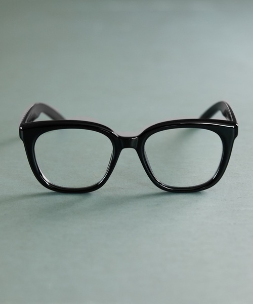 NUMBER (N)INE（ナンバーナイン）の「WELLINGTON SUNGLASSES / ウェリントン サングラス - UVカット -（サングラス・メンズ・クリア/ブラック・FREE）」の4枚目の写真