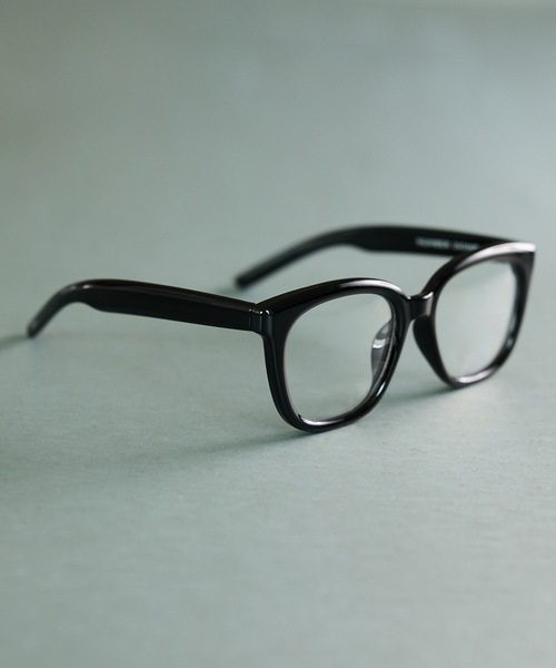 NUMBER (N)INE（ナンバーナイン）の「WELLINGTON SUNGLASSES / ウェリントン サングラス - UVカット -（サングラス・メンズ・クリア/ブラック・FREE）」の3枚目の写真