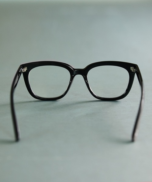 NUMBER (N)INE（ナンバーナイン）の「WELLINGTON SUNGLASSES / ウェリントン サングラス - UVカット -（サングラス・メンズ・クリア/ブラック・FREE）」の17枚目の写真