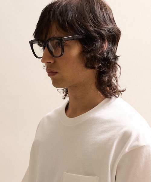 NUMBER (N)INE（ナンバーナイン）の「WELLINGTON SUNGLASSES / ウェリントン サングラス - UVカット -（サングラス・メンズ・クリア/ブラック・FREE）」の13枚目の写真