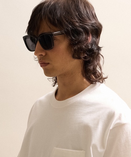NUMBER (N)INE（ナンバーナイン）の「WELLINGTON SUNGLASSES / ウェリントン サングラス - UVカット -（サングラス・メンズ・クリア/ブラック・FREE）」の5枚目の写真