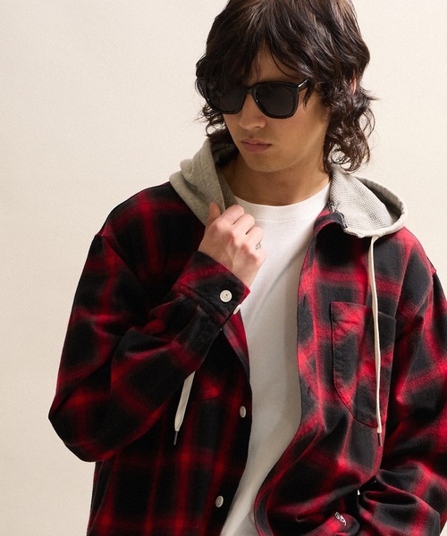 NUMBER (N)INE（ナンバーナイン）の「WELLINGTON SUNGLASSES / ウェリントン サングラス - UVカット -（サングラス・メンズ・クリア/ブラック・FREE）」の21枚目の写真