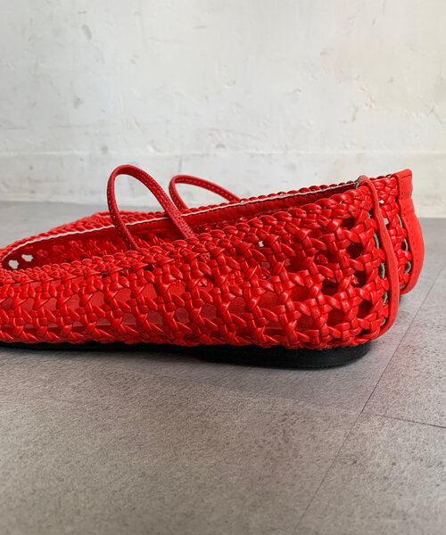 DouDou(ドゥドゥ)の「メッシュバレエ(バレエシューズ・レディース・シルバー/レッド/ブラック・LARGE/MEDIUM/SMALL)」の22枚目の写真